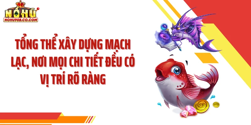 Tổng thể xây dựng mạch lạc, nơi mọi chi tiết đều có vị trí rõ ràng.